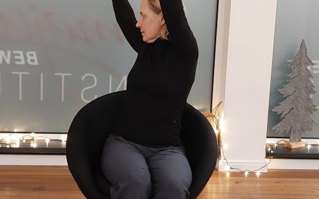 Fitness auf dem Stuhl