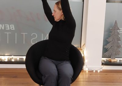 Fitness auf dem Stuhl