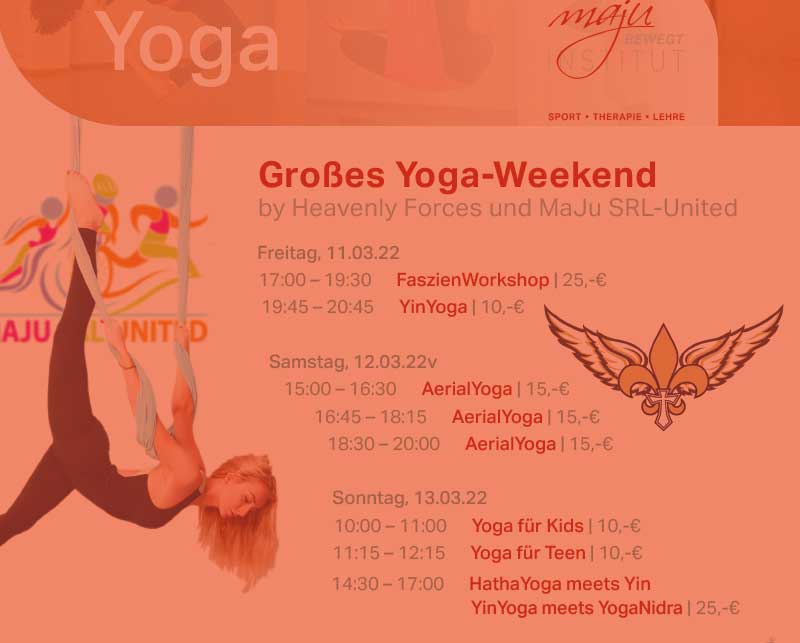 Yoga-Weekend by Heavenly Forces und MaJu SRL-United