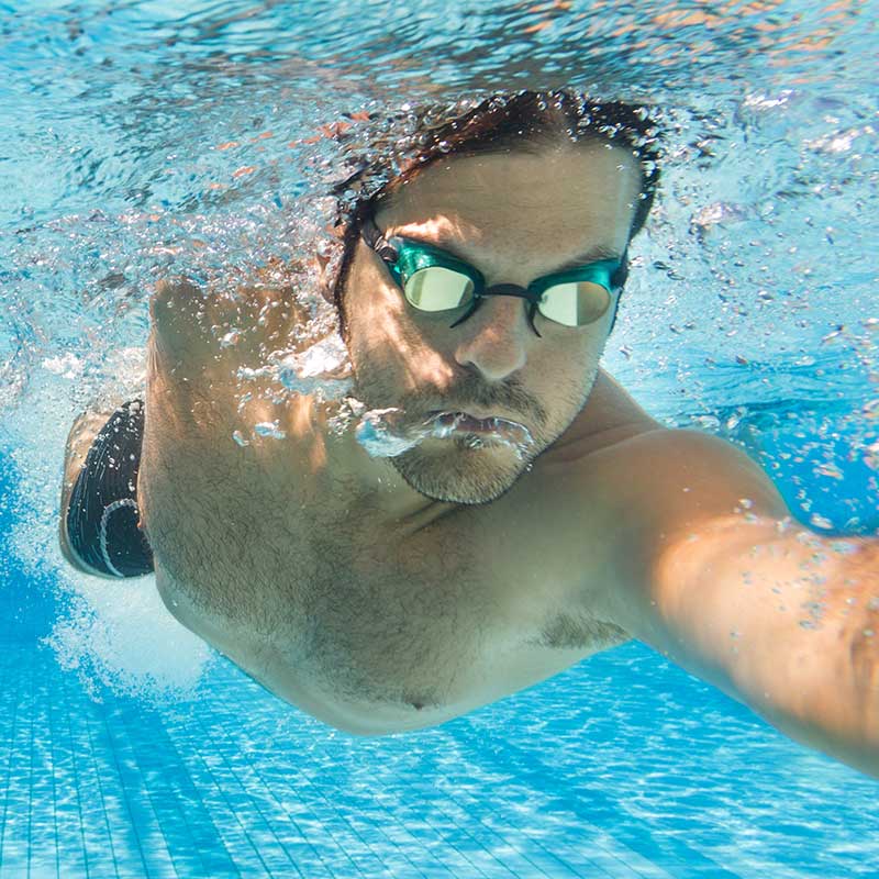 Schwimmtraining Kraulen, Kraultechnik und Atemtechnik